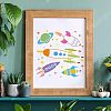 Plastic Reusable Drawing Painting Stencils Templates DIY-WH0172-329-5