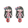 Opaque Resin Cabochons CRES-N018-047-2