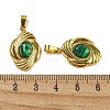 Synthetic Malachite Pendants STAS-U024-15G-07-3