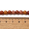 Dyed Natural Malaysia Jade Beads Strands G-G021-02A-19-3