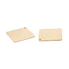 Ion Plating(IP) 304 Stainless Steel Pendants LS-STAS-O133-08H-G-2