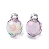 Transparent Acrylic Pendants MACR-D059-01-2