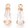 Faceted Glass Pendants LS-X1-GLAA-T010-004J-1