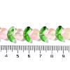 Transparent Glass Beads Strands GLAA-B021-04D-4