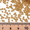 Goldenrod Round 11/0 Grade A Transparent Glass Seed Beads X-SEED-Q007-F31-3