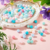 10G Opaque Acrylic Beads SACR-TADJ0001-03F-4
