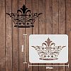 Large Plastic Reusable Drawing Painting Stencils Templates DIY-WH0202-119-2