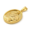 Ion Plating(IP) 304 Stainless Steel Pendants STAS-R231-18G-31-2