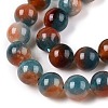 Dyed Natural White Jade Beads Strands G-T138-10mm-210-5-3