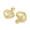 Rack Plating Brass Pendants KK-Z064-25G-2