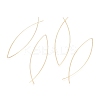 Minimalist Personality Street Tourism Jewelry EJEW-L237-01G-1