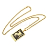 304 Stainless Steel Tarot Pendant Necklaces NJEW-A026-01G-02-3