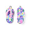 Handmade Polymer Clay Pendants PORC-S1007-48-3