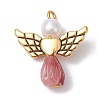 Angel Resin & Acrylic Pendants PALLOY-JF02565-06S-1