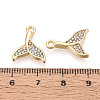 Rack Plating Alloy Rhinestone Pendants FIND-N011-23KCG-3