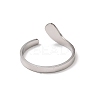 304 Stainless Steel Open Cuff Rings RJEW-Q808-02A-P-3