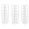 3Pcs 3 Styles Custom Acrylic Zipper Sewing Tool TOOL-PH0001-93-1