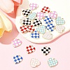 24Pcs 6 Styles Alloy Enamel Pendants ENAM-FS0002-37-8