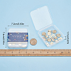 16Pcs 8 Styles Alloy Pendants PALLOY-SC0003-77G-7