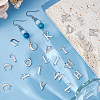 104Pcs 26 Styles 304 Stainless Steel Charms STAS-UN0057-45-2