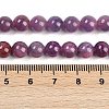 Natural Gemstone Ruby Round Beads Strands G-O017-7mm-06-01-4