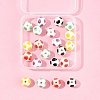 20Pcs 5 Colors Handmade Porcelain Beads PORC-FS0001-19-7
