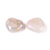 Electroplated Natural Rose Quartz Raw Heart Display Decorations G-N349-06A-2