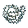 Transparent Glass Beads Strands GLAA-T006-14A-2