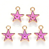 Alloy Enamel Charms ENAM-S121-028-2