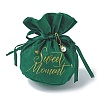 Velvet Jewelry Drawstring Pouches TP-CJC0002-01B-2