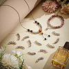 30Pcs Tibetan Style Alloy Curved Tube Beads FIND-PH0022-67A-5