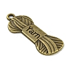 Tibetan Style Alloy Pendants TIBE-I026-5998AB-2