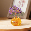 Natural Amethyst Chips Wealth Tree Decorations PW-WGF8013-02-1