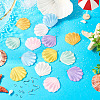 DIY Resin Shell Shape Earring Kits DIY-TA0011-06-5