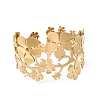 304 Stainless Steel Cuff Bangles for Women LS-BJEW-B166-01G-4