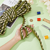 12.5M Polyester Twisted Lip Cord Trim OCOR-WH0071-90B-3
