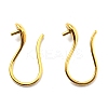 316 Surgical Stainless Steel Earring Hooks X-STAS-G310-02G-1