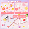 Flatback Hair & Costume Accessories Ornaments Resin Flower Daisy Cabochons CRES-PH0003-18-4