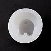 Cat with Flower Food Grade Silicone Molds DIY-M031-33-4