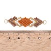 Handmade MIYUKI Seed Beads PALLOY-MZ01315-01-3