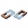 Resin & Walnut Wood Pendants RESI-S358-10E-3