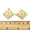 Brass Pendants KK-B134-15G-3
