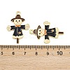 Thanksgiving Theme Alloy Enamel Pendants FIND-I065-04G-G-3