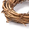 Circle Shape Rattan Vine Branch Wreath Hoop DIY-B022-01A-3