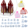 13 Pairs 13 Style PVC High Heel Stoppers Protector AJEW-GF0005-22A-5