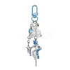 Luminous Acrylic Star Pendant Decoration HJEW-JM01443-02-1