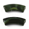 Opaque Two Tone Color Acrylic Beads X-MACR-ZX023-01B-2
