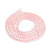 Transparent Glass Beads Strands GLAA-H021-03-07-4