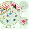 6 Pairs 304 Stainless Steel Dangle Earrings EJEW-YW00014-3