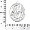 304 Stainless Steel Pendants STAS-Z121-01P-06-3